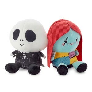Disney Nightmare Before Christmas Better Together Jack & Sally Magnetic Plush